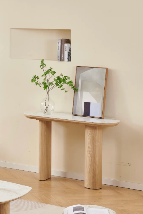 Console Finea noyer MDF 120cm