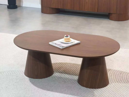 Table basse Iconic MDF noyer 120cm