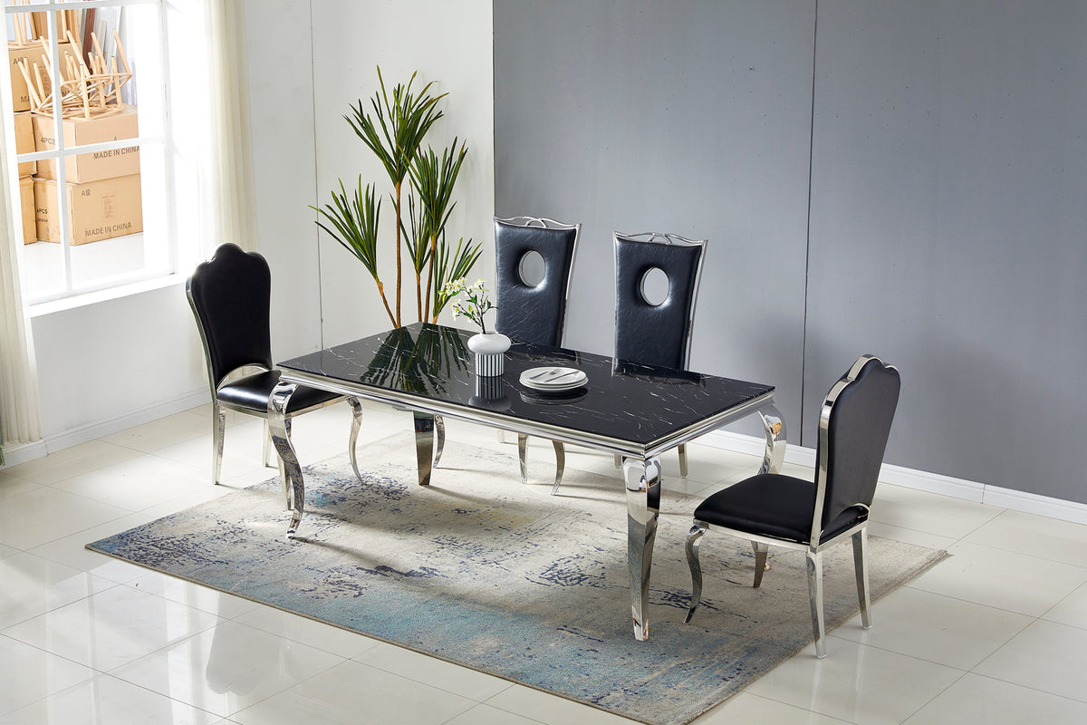 Table à manger Baroque doré