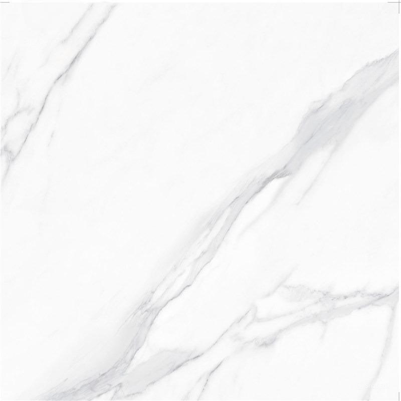 Table à manger Olivia ronde transparent pied chrome